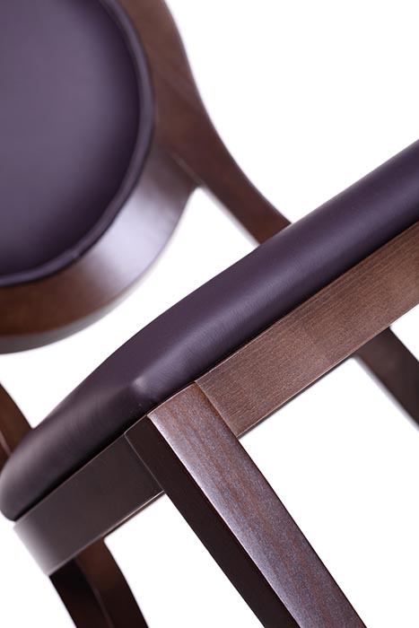 Silla Tapizada de Salón Del Comedor Oficina Madera Clásico Nuevo | eBay