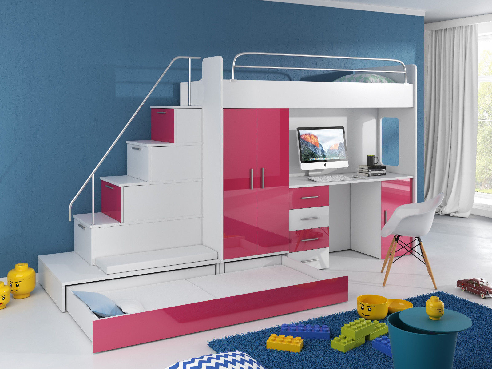 Hochbett Mit Schreibtisch Und Gästebett 2021 Hochbett Mit Schreibtisch Und Gästebett 2021