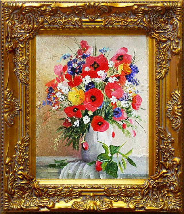 Blumenstrauß Blumen Vase Gemälde Ölgemälde Bilder Bild ...